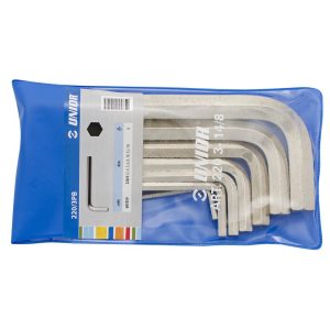 KLJUČI INBUS ART.220/3PB Gar. PVC etui, nikljan.