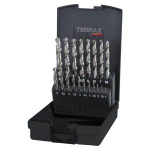 SVEDRI SPIRALNI DIN 338 - BRUŠENI TERRAX Tip-N HSS-G, PVC embalaža.