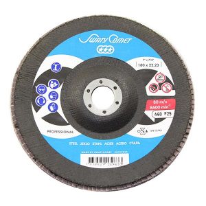 DISK LAMELNI "LBD" Za brušenje jekla, raven, Weiler.