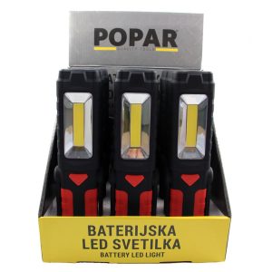 SVETILKA BATERIJSKA LED 3 W, POPAR.