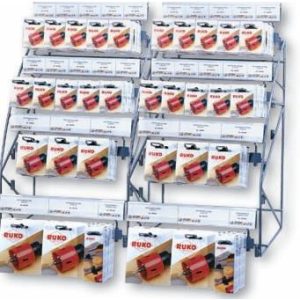 DISPLEJ S KRONSKIMI ŽAGAMI HSS Bi-metal, 30 dimenzij, 86 kos.