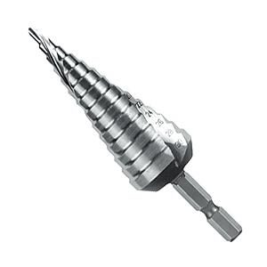 SVEDER STOPNIČASTI S SPIR.ŽLEBOM,BIT-1/4 HSS, št.2, PVC embalaža.
